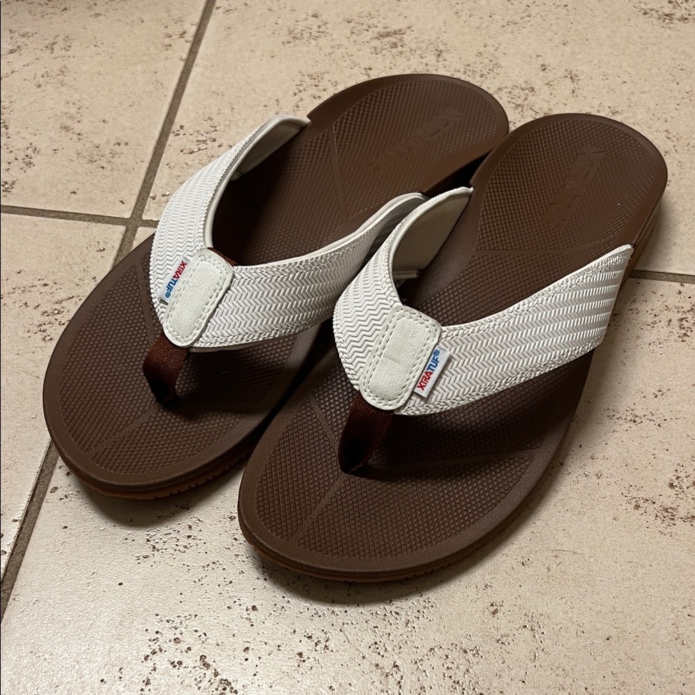 XTRATUF brand flip flops